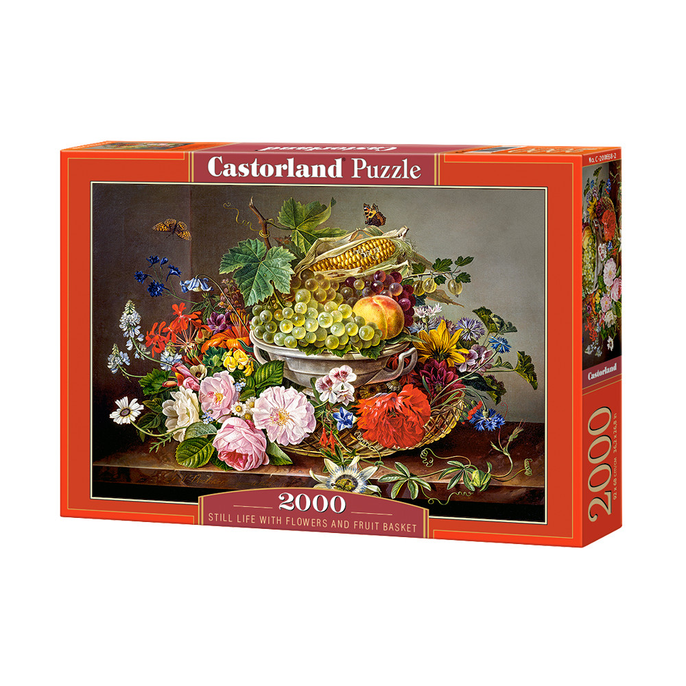 C200658 Đồ chơi ghép hình puzzle Still life 2000 mảnh Castorland