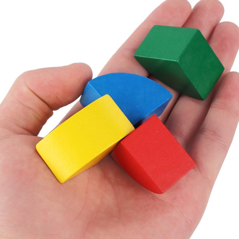 Ghép hình hình dạng không đồng dạng Montessori