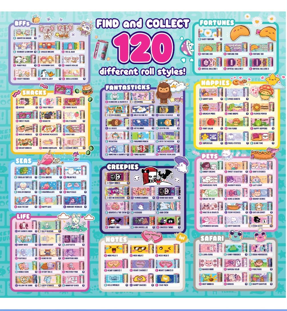 Đồ Chơi Bộ Sưu Tập DIY Sticki Rolls - Other Girl Brands SR200
