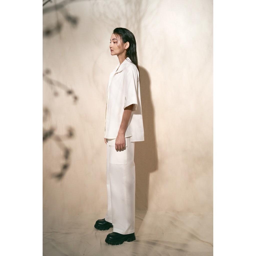 Quần linen dáng suông phong cách thương hiệu Charis