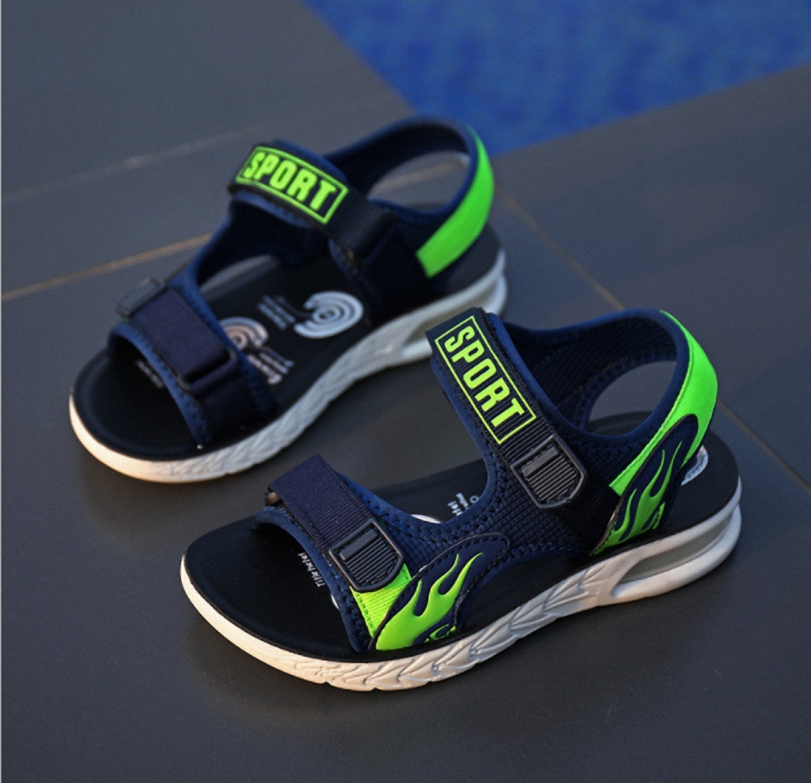 Sandal cao cấp cho bé trai 3 - 15 tuổi siêu nhẹ êm chân phong cách tiểu và trung học _ ST98