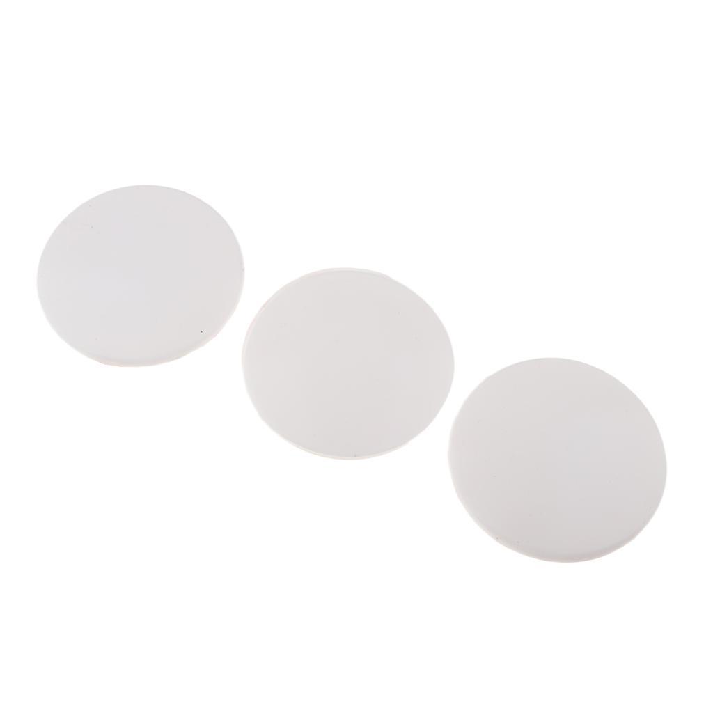 Door Knob Wall , White Round Soft Rubber Wall Protector Self Adhesive Door