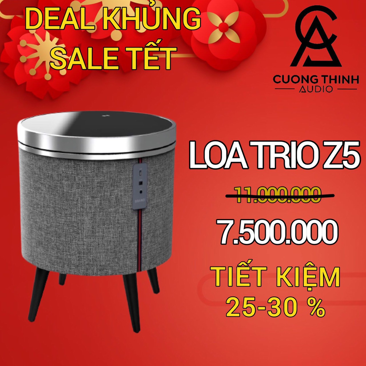 Loa Bluetooth TriO Z5 HÀNG CHÍNH HÃNG  NEW 100%