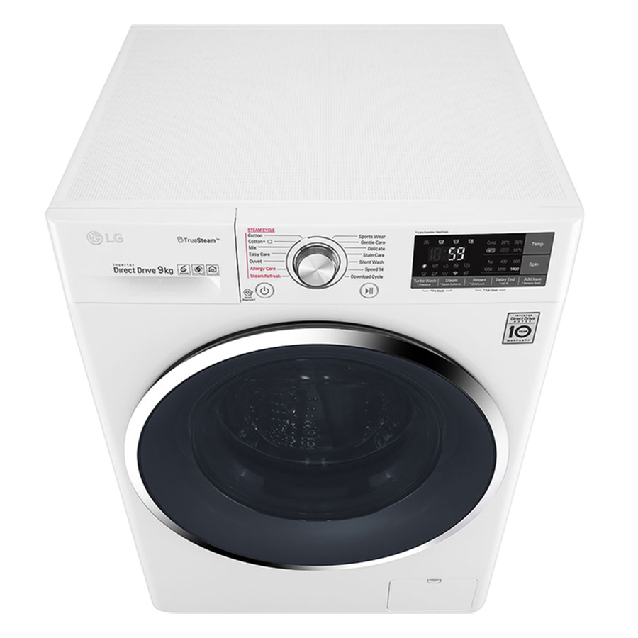 Máy giặt LG Inverter 9 kg FC1409S2W - Hàng Chính Hãng