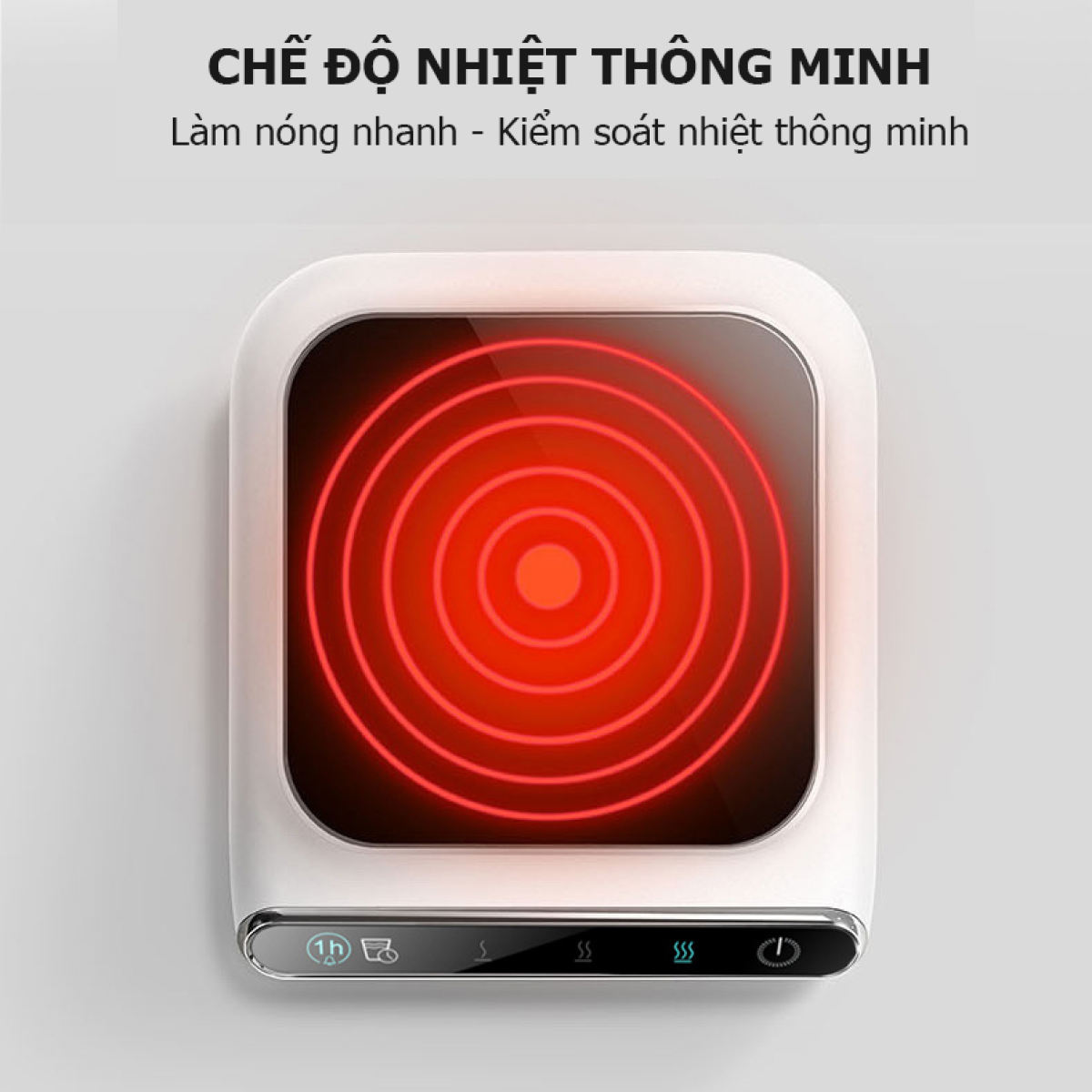 Đế Hâm Nóng Đồ Uống Đa Năng Smart Base Cốc Hâm Nóng Giữ Nhiệt Bằng Điện Nhiều Loại Cốc Nhanh Chóng Tự Động Ngắt Khi Hết Nước Kèm Chế Độ Hẹn Giờ Nhắc Nhở Uống Nước Thông Minh