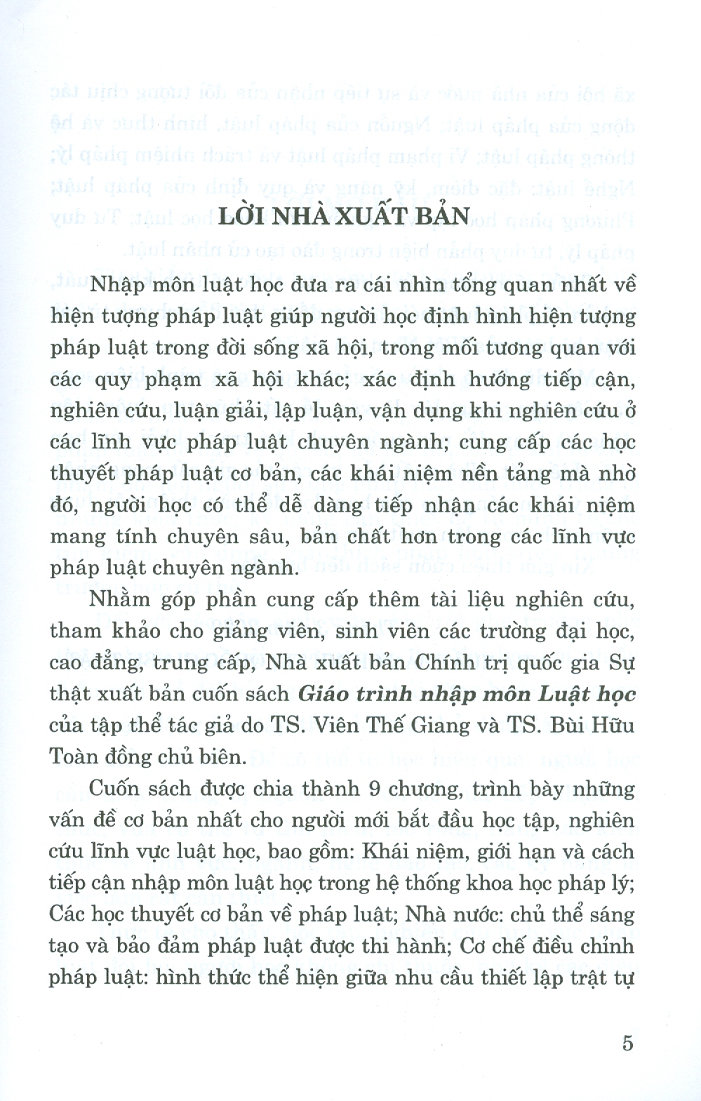 Giáo Trình Nhập Môn Luật Học