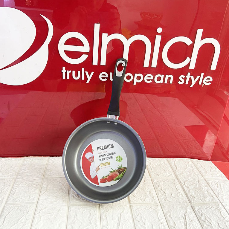 Chảo nhôm chống dính đáy từ Elmich EL-3830 đường kính 20cm - Hành chính hãng