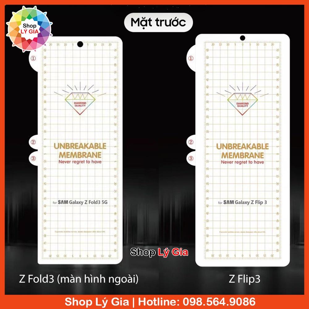 Miếng dán PPF cho Samsung Z Fold 1/2/3 , Z Flip 1/3 (tặng kèm gạt vải)