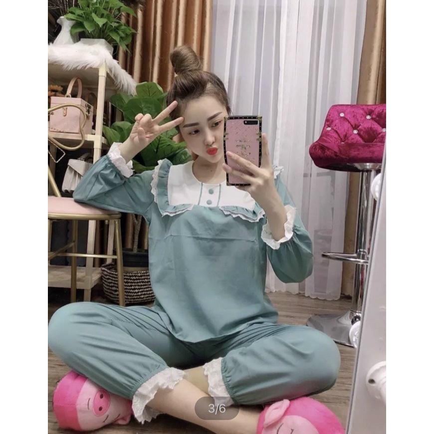 Bộ Đồ Bầu Và Sau Sinh Mặc Nhà Mùa Hè Chất Đũi Mềm Mát