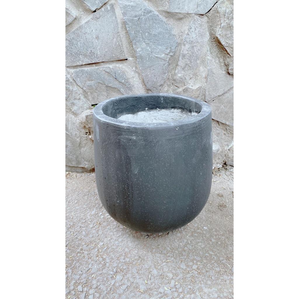 Chậu Xi Măng Giọt nước 25x30cm chỉ giao ở hcm