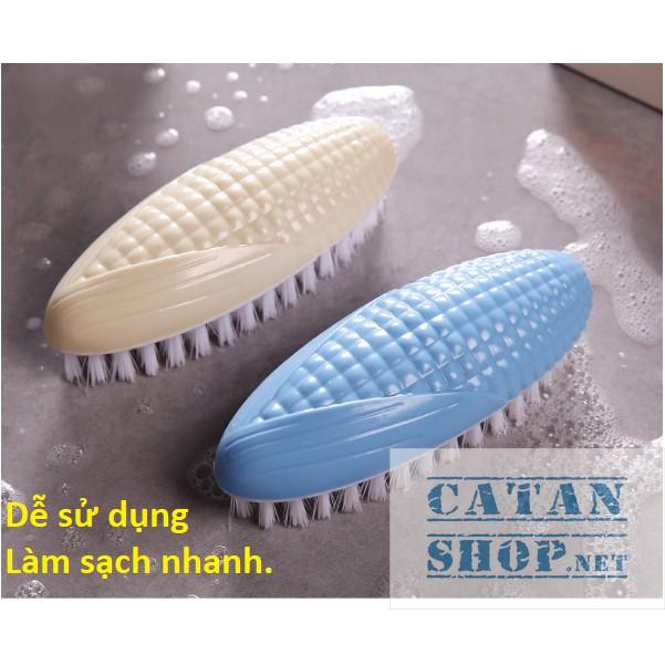 ️Bàn chải Nhựa chà sàn️Bàn chải vệ sinh nhà tắm hình TRÁI BẮP và HẠT ĐẬU siêu dễ thương