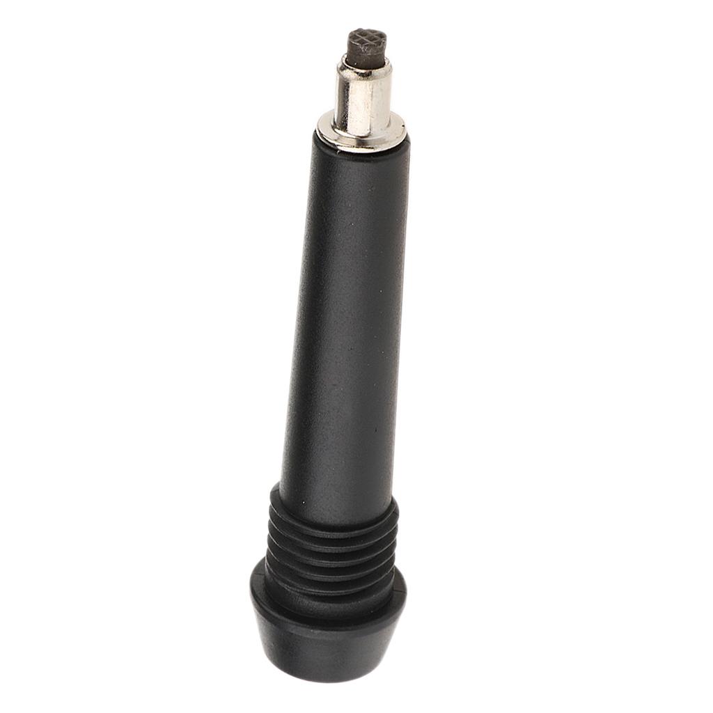 4 Pieces Portable Hiking Alpenstock Rod Tip Stick Parts for Walking Stick