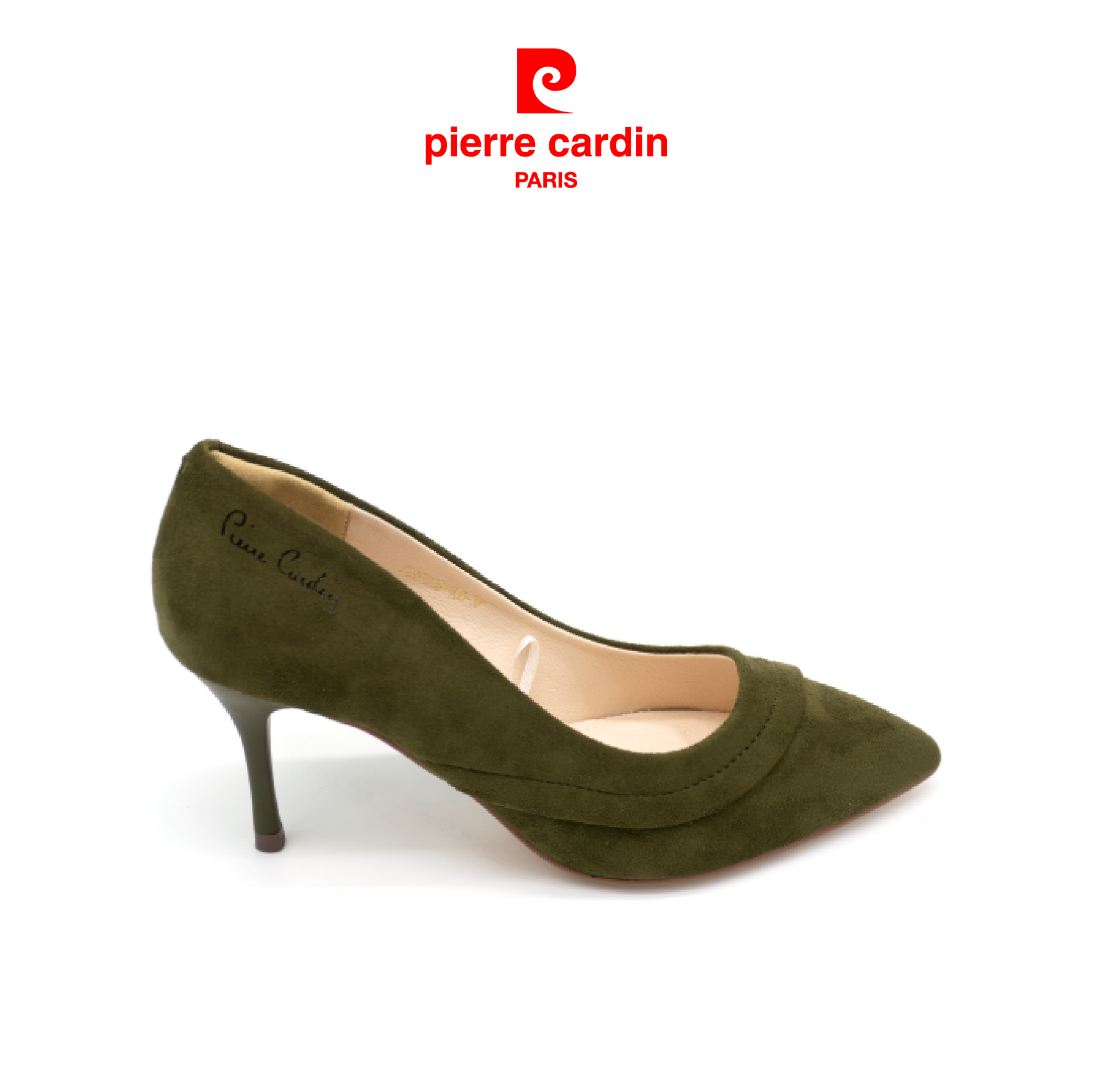 Giày cao gót Pierre Cardin PCWFWSD100GRE màu xanh