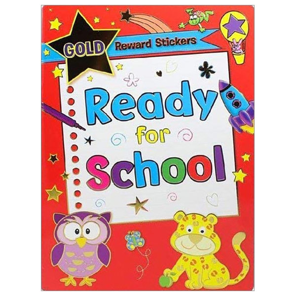 Ready For School: Gold Reward Sticker