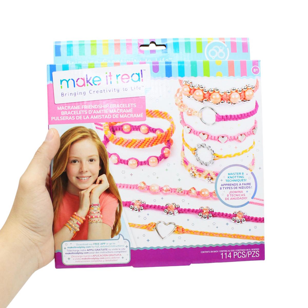 Bộ Vòng Tay Nút Thắt Tình Bạn Sắc Màu - Make It Real 1318MIR