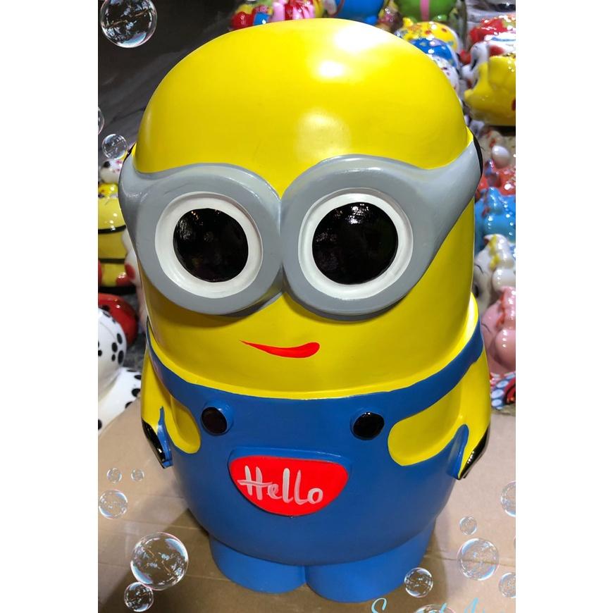 Heo MINIONS Size Khủng Bằng Thạch Cao Cao Cấp Size 35cm * 25cm (Sỉ lẻ toàn quốc)