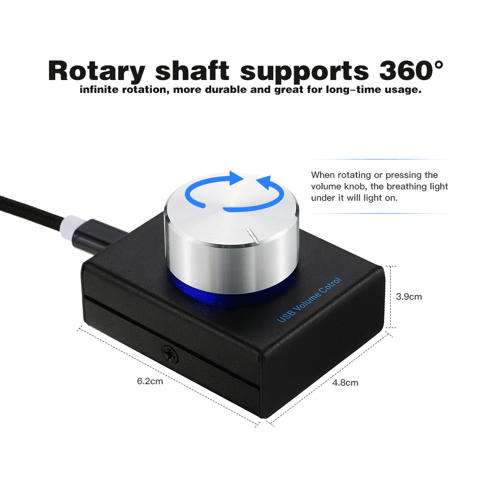 Bộ Điều Chỉnh Âm Lượng USB Loa Máy Tính Với Chức Năng Tắt Tiếng Một Phím