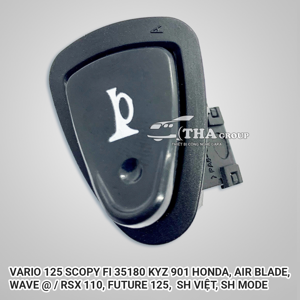 Công tắc còi xe máy Vario 125 Scopy FI 35180 KYZ 901 Honda, Wave @, Wave RSX 110, Future 125, Air Blade, SH Việt, SH Mode