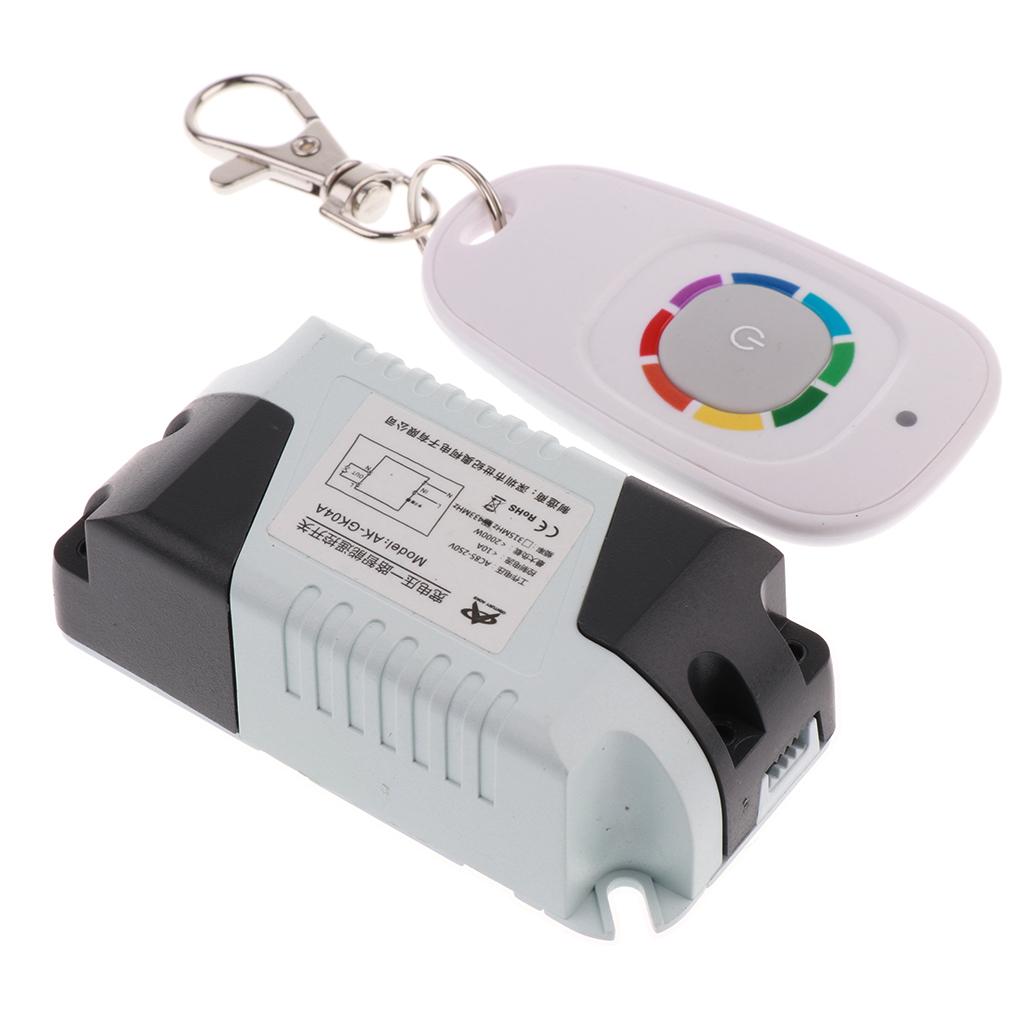 DC15-120 V Không Dây Điều Khiển Từ Xa Đầu Thu & Phát Tiếp 415MHz