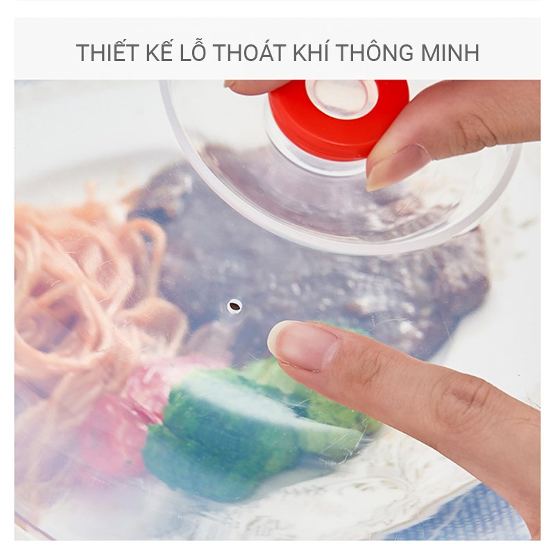 Combo 2 nắp đậy dùng cho lò vi sóng nội địa Nhật Bản