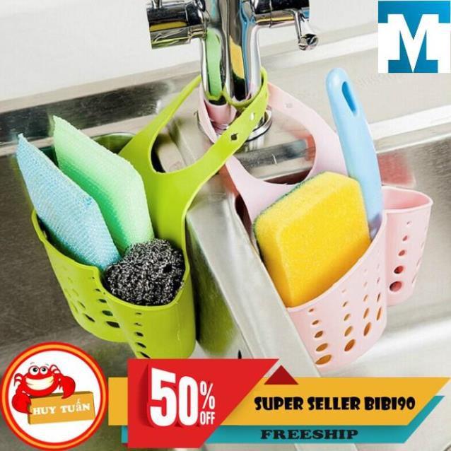 Giỏ nhựa dẻo đựng đồ ở bồn rửa bát