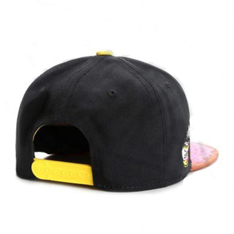 Snack cap men and women pink cap adult headdress hip hop streetwear casual sunscreen baseball cap