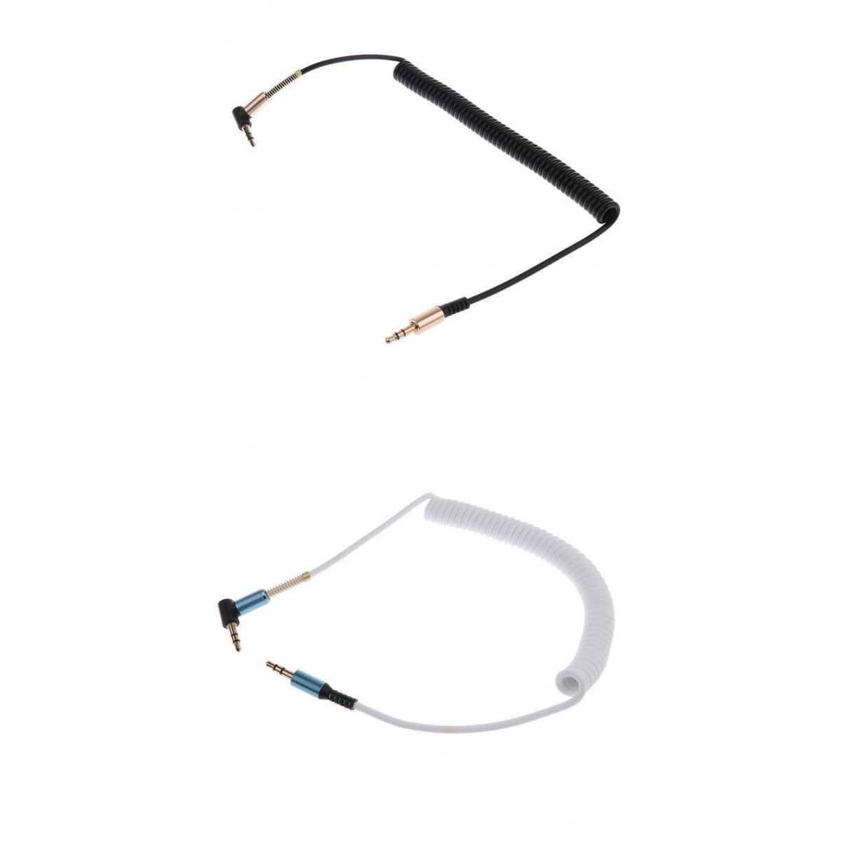 2 Pieces 3.5mm M- Cable Wire Headphone Aux Input Cable