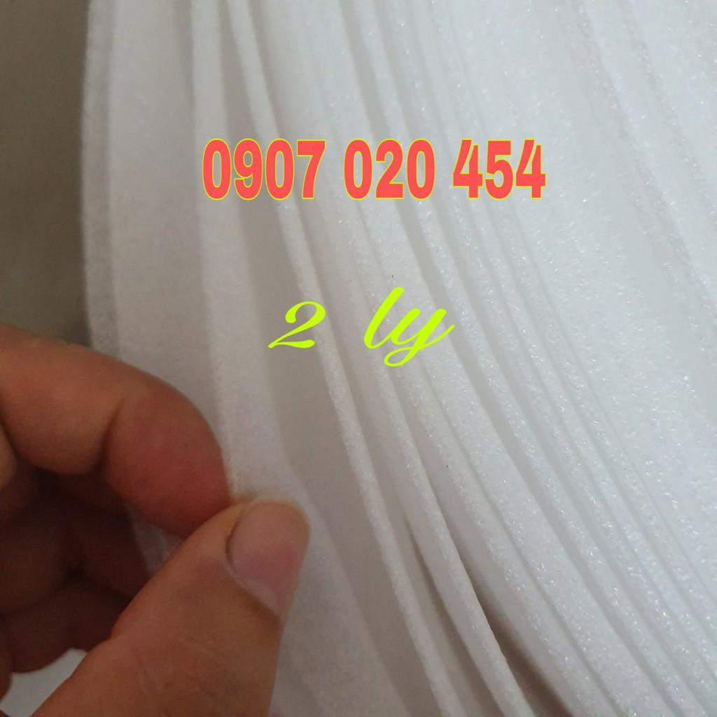 Cuộn Xốp Pe Foam Khổng Lồ Dày 2Ly dài 150m đóng gói hàng chống xốc