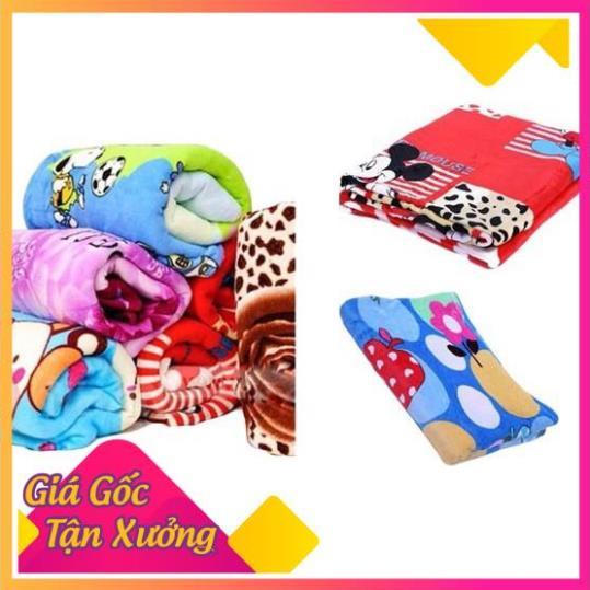 Mền Vải Nỉ Họa Tiết Hình Thú 1.8M X 2M  TP'S