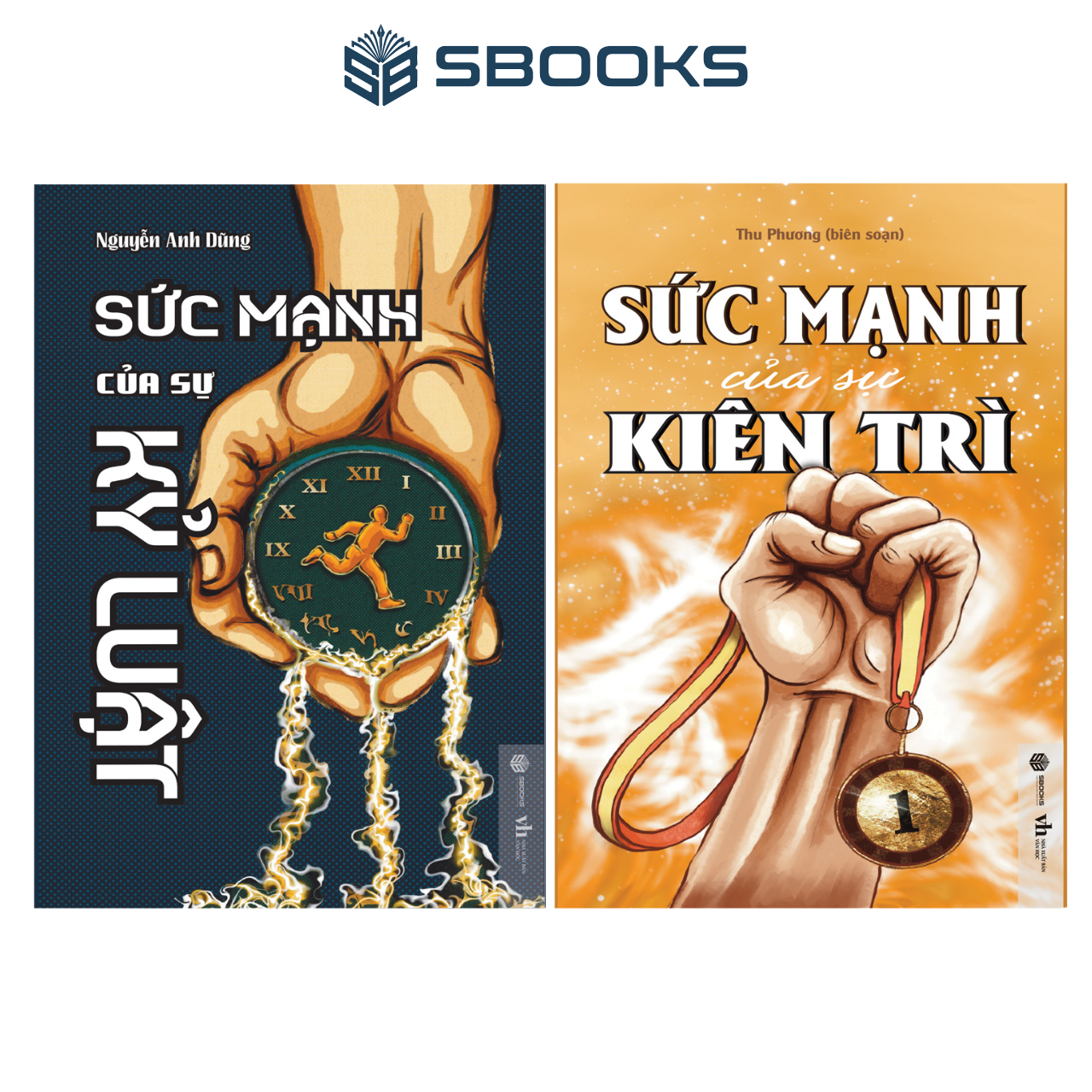 Sách Combo 2 Cuốn: Sức Mạnh Của Sự Kỷ Luật + Sức Mạnh Của Sự Kiên Trì - SBOOKS