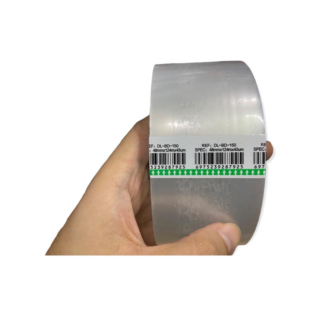 Băng dính trong Deli 150Y DL-BD-150 - Kích thước: 48mm x 124m x 43um