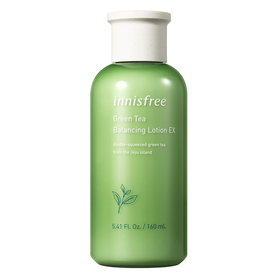 Sữa dưỡng ẩm từ trà xanh đảo Jeju Innisfree Green Tea Balancing Lotion Ex 160ml - NEW