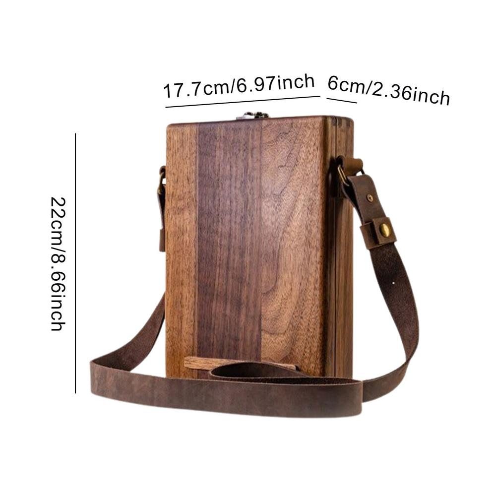 Túi Gỗ Đựng Bút Cọ, Sách WoodBox de Herramientas