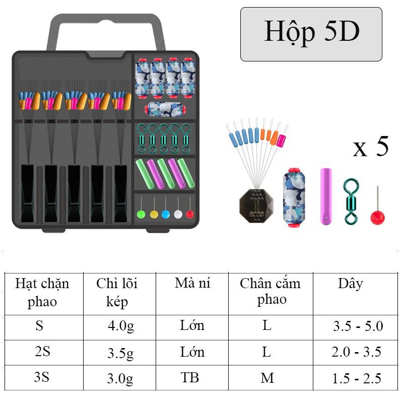 Hộp phụ kiện câu cá làm dây trục câu đài HPK-11