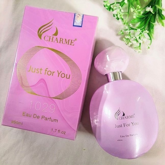 Nước hoa nữ thơm lâu, Charme Just For You, lãng mạn và tinh nghịch, cho nàng thêm tự tin, 50ml