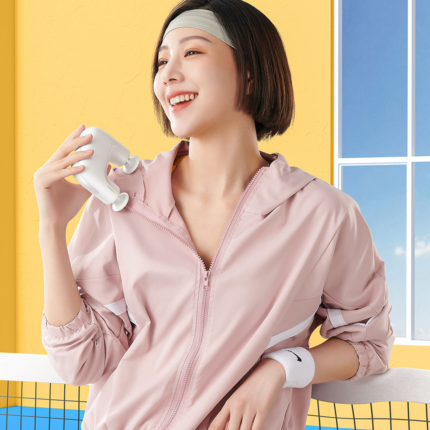 Máy Massage Cầm Tay Mini Momoda SX301, 3 Đầu Massage Đa Dạng, Động Cơ Mạnh Mẽ