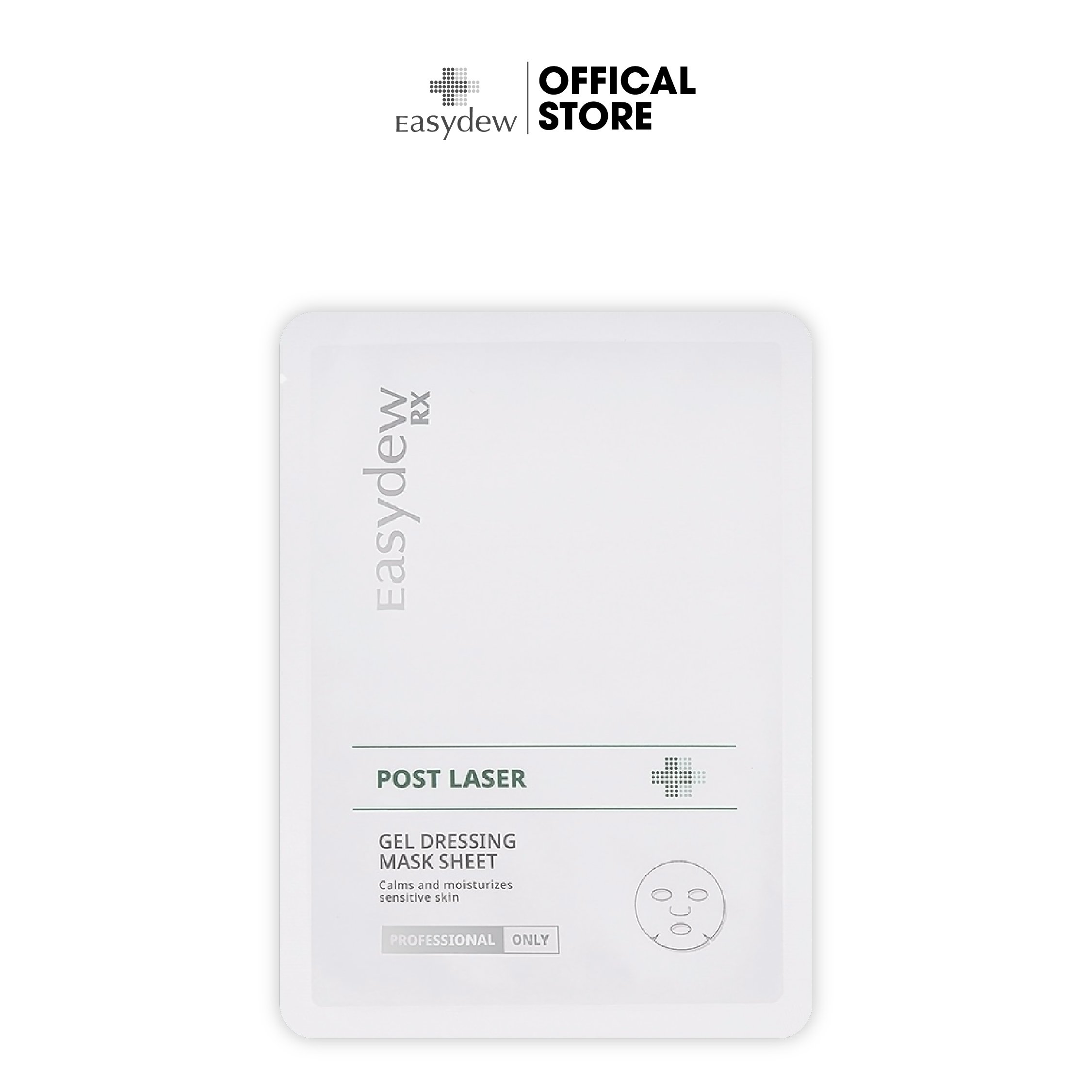 Mặt Nạ Phục Hồi, Giảm Kích Ứng Easydew Rx Post Laser Gel Dessing Mask Sheet (Hộp 5 cái)