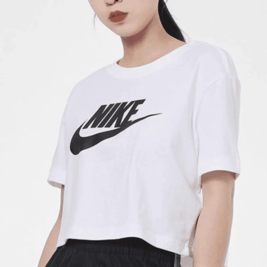 Áo tay ngắn thời trang Nữ NIKE AS W NSW TEE ESSNTL CRP ICN FT