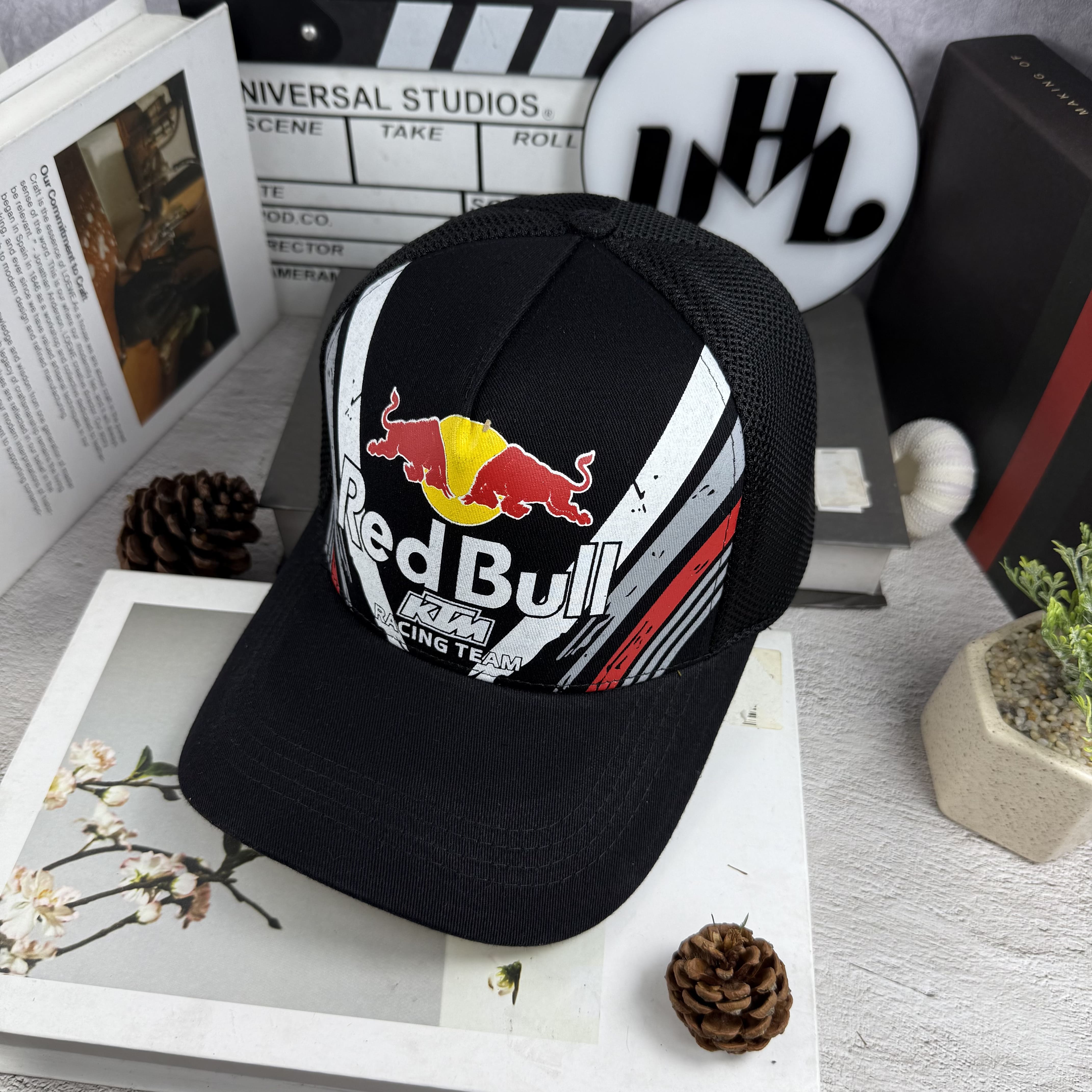 Nón Racing, mũ lưỡi trai REDBULL vải Kaki đẹp Form chuẩn (Ảnh thật)