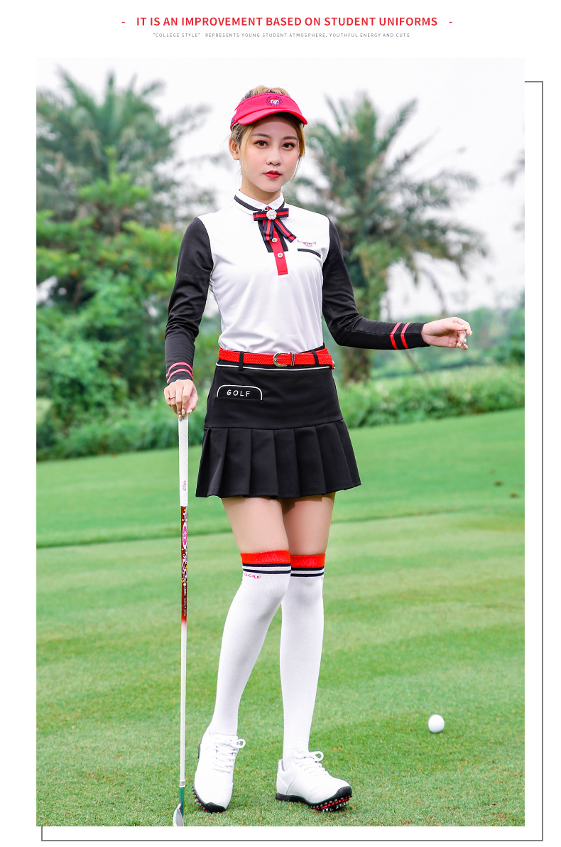 Áo dài tay Golf nữ YF159