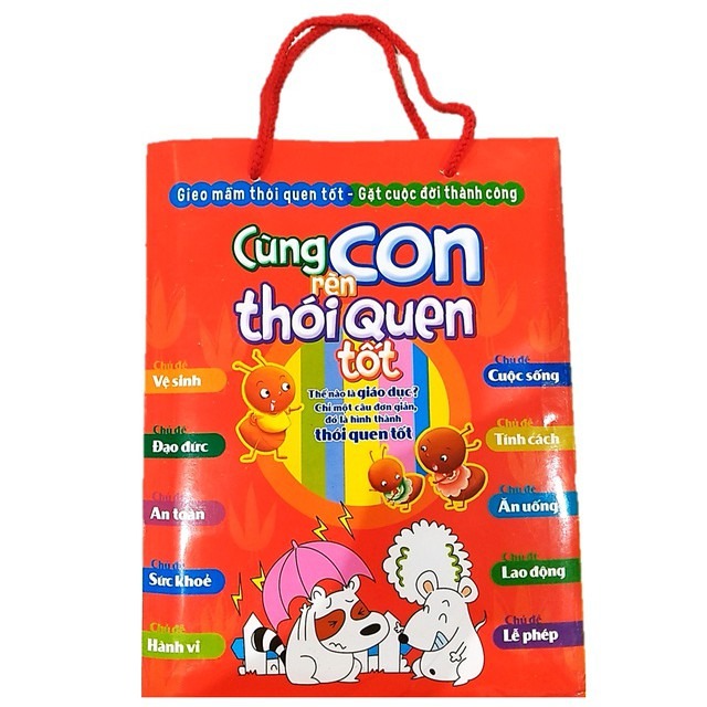 Combo Cùng Con Rèn Thói Quen Tốt Theo Chủ Đề