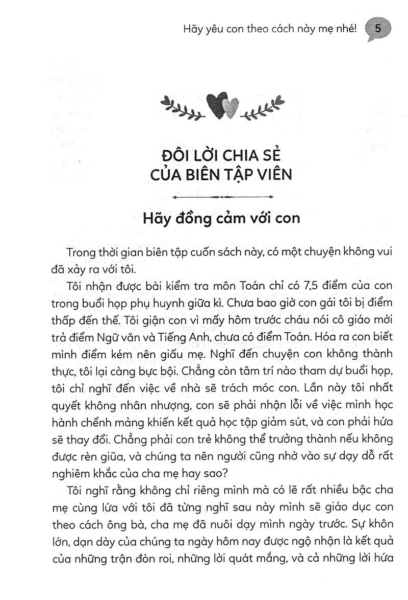 Hãy Yêu Con Theo Cách Này Mẹ Nhé