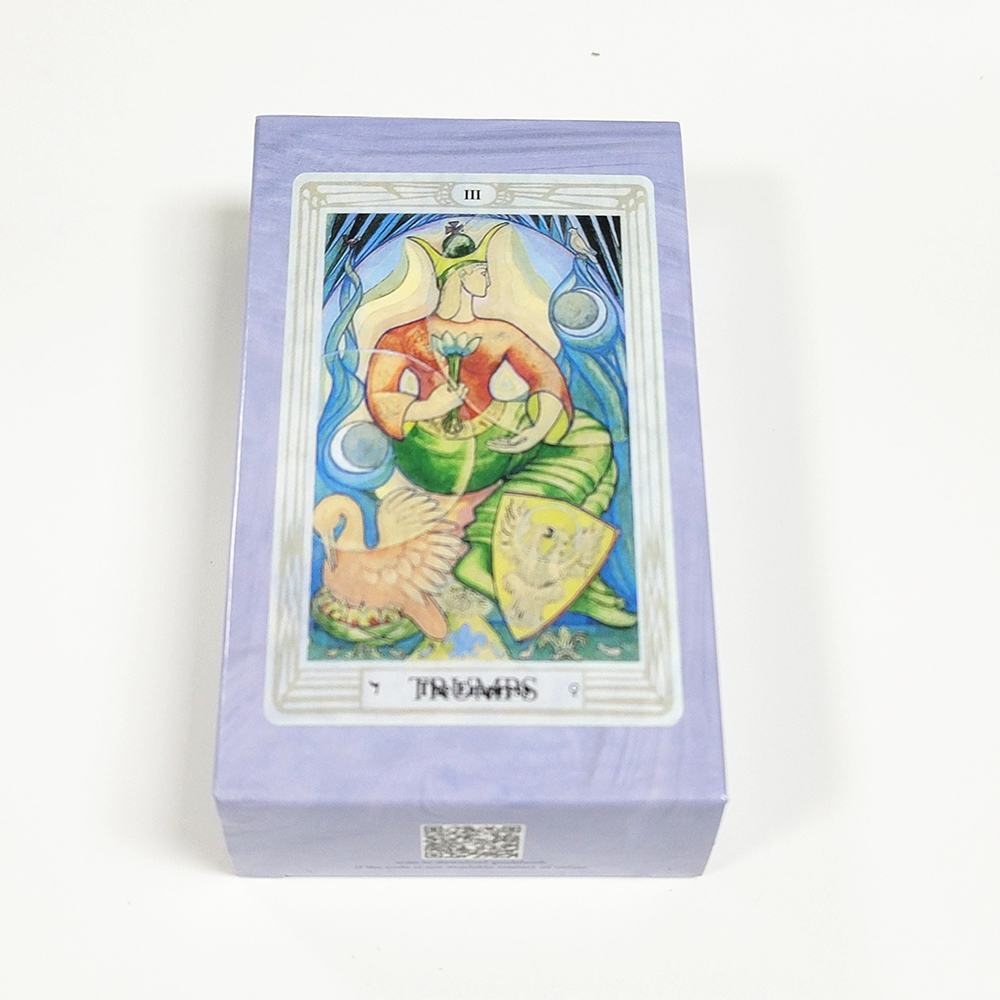 [Size Gốc] Bộ Bài Thoth Tarot 78 Lá Bài 7x12 Cm Đá Thanh Tẩy