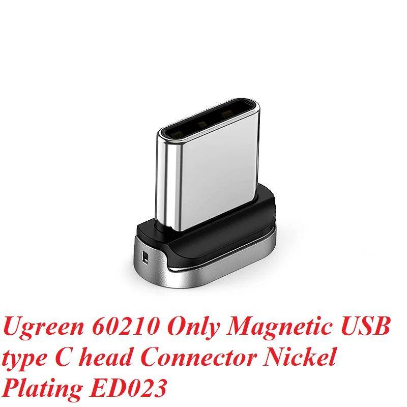 Ugreen UG60276ED024TK 1M đầu hít Micro + Cáp USB từ tính màu đen sạc nhanh và truyền dữ liệu từ máy tính ra điện thoại - HÀNG CHÍNH HÃNG