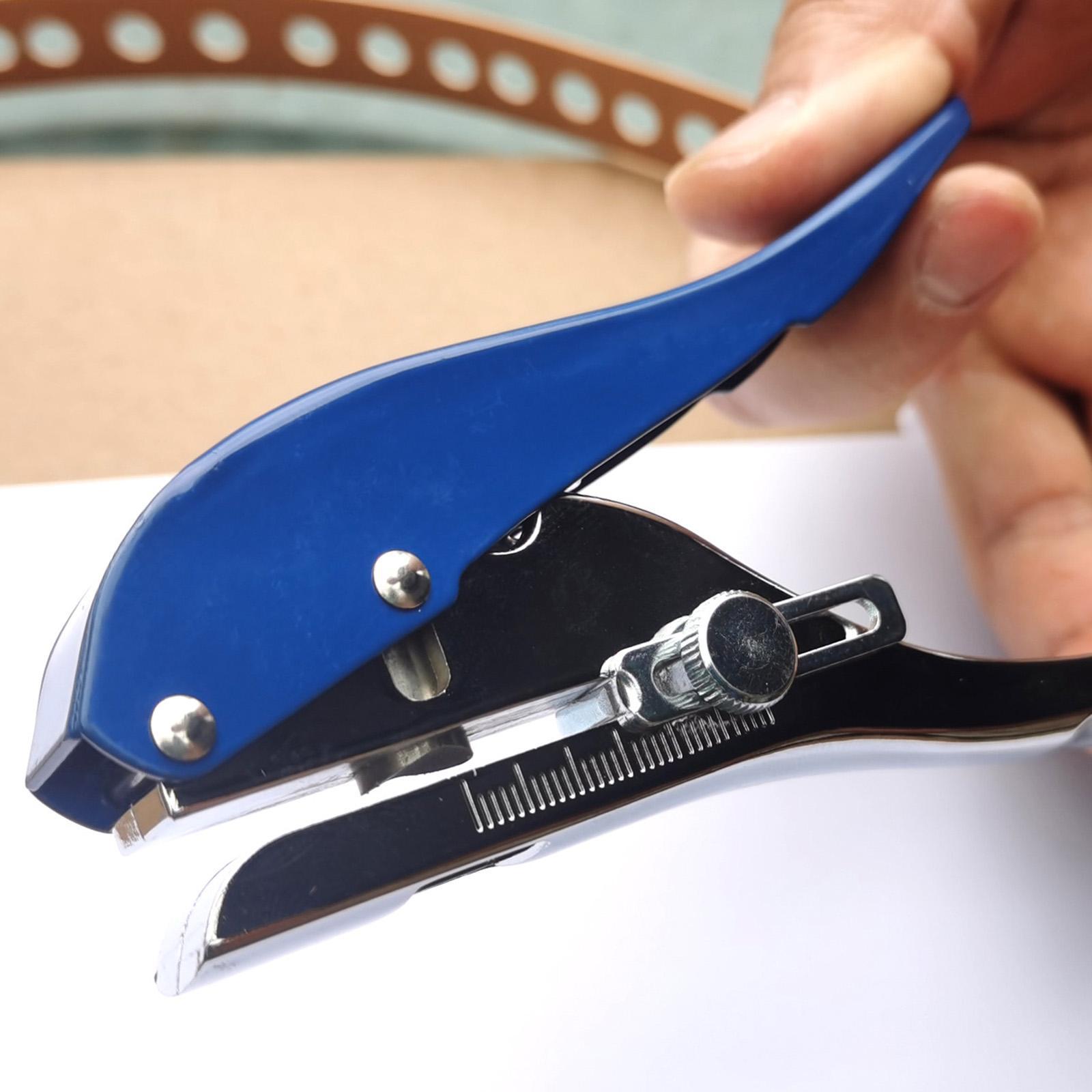 Hole Punch 25 Sheet Punch Capacity Hole Puncher for Edge Banding Cards Photo