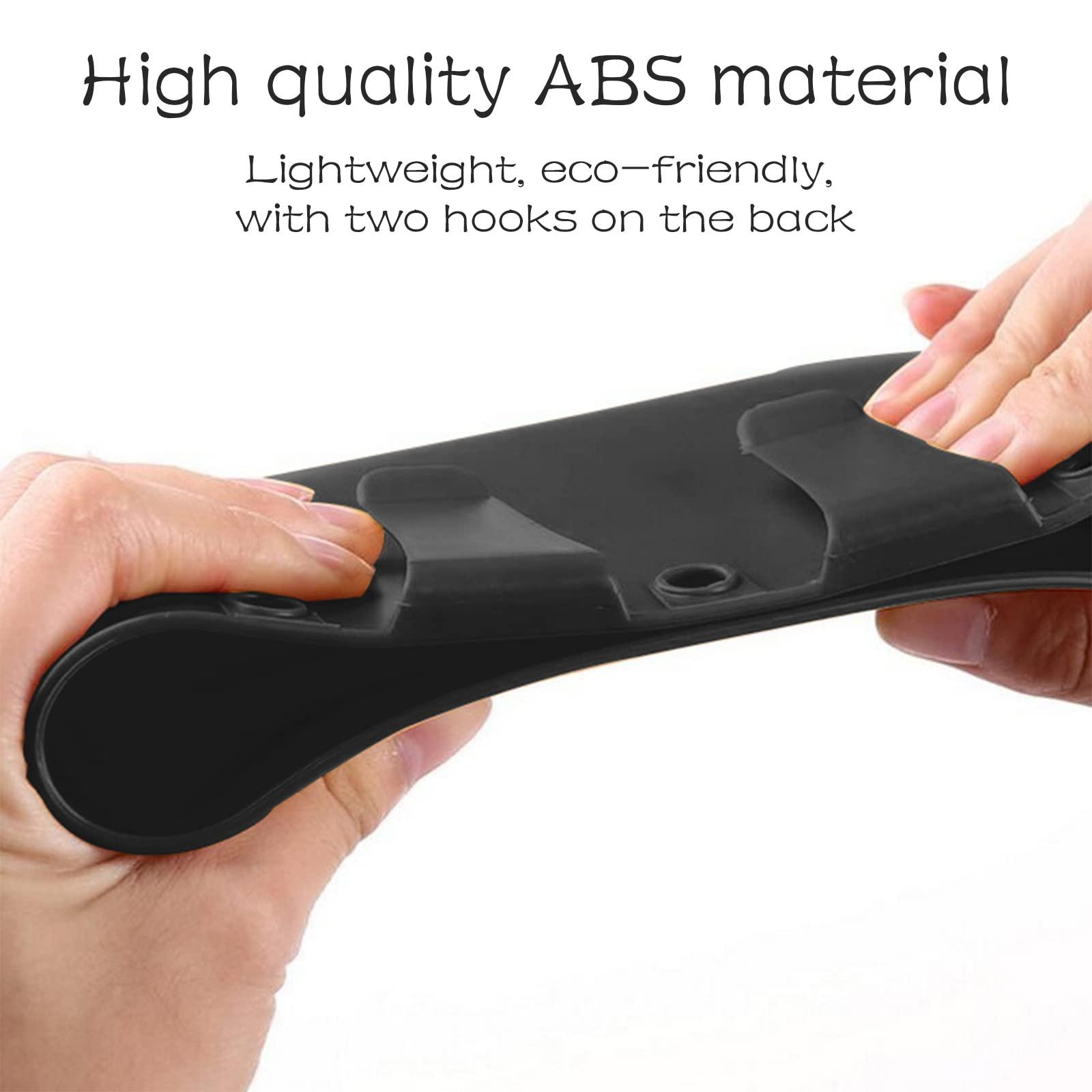 Bin cho xe nhỏ , thùng rác nhựa mini có thể lưu trữ xe lưu trữ xe, hộp lưu trữ treo, dễ làm sạch, màu: màu đen