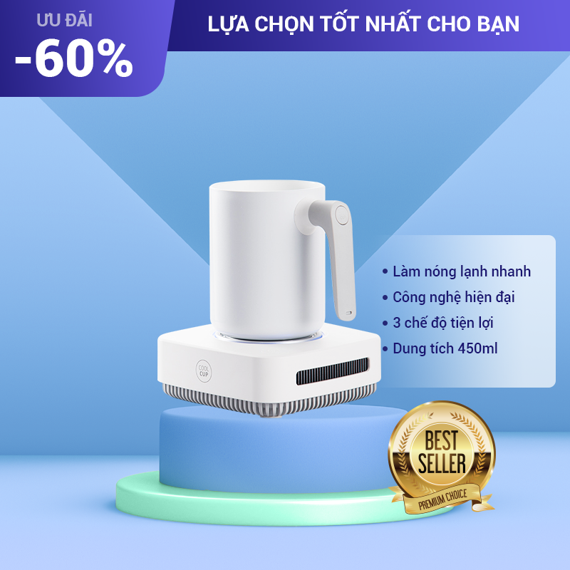 Cốc Đa Năng Nóng Lạnh Tiện Lợi, Chức Năng Tự Động Tắt Giúp Tiết Kệm Điện, An Toàn Khi Sử Dụng