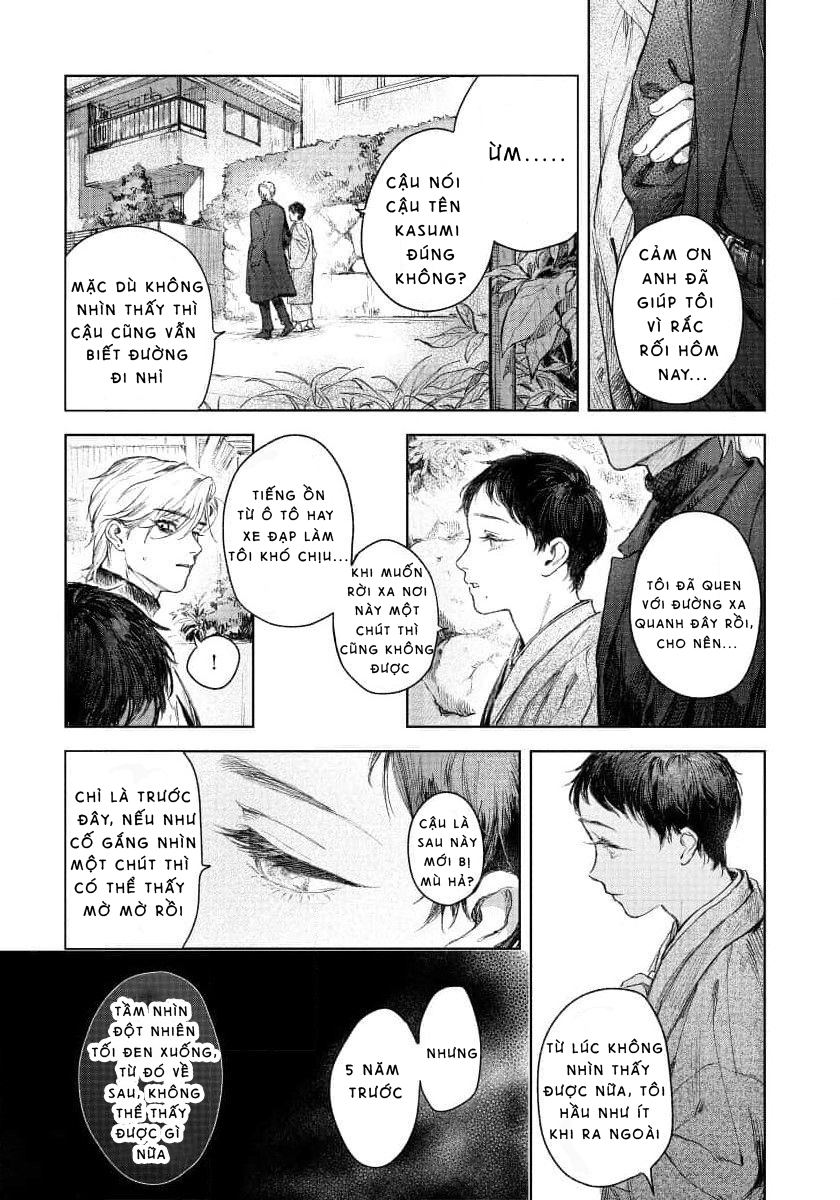 chạm lấy màn đen của người chapter 2 4