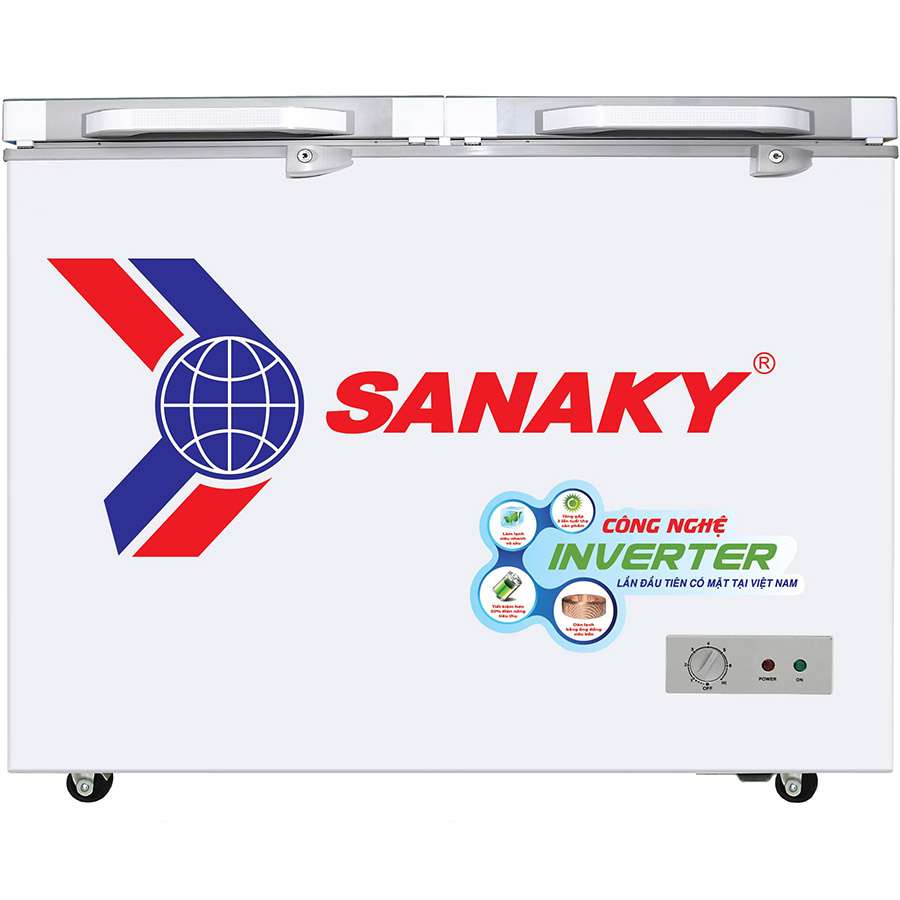 Tủ Đông Kính Cường Lực Inverter Sanaky VH-3699A4K (270L)