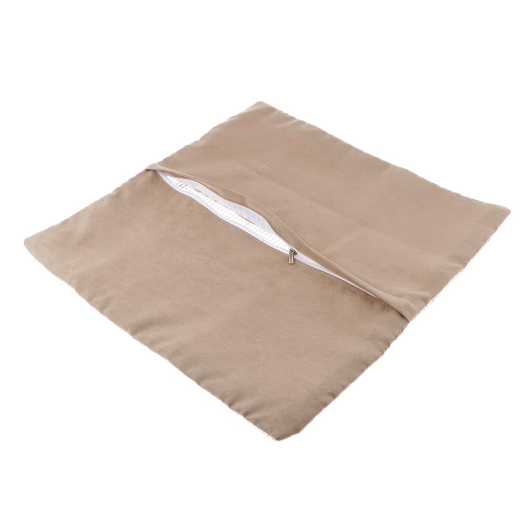 DIY Blank Cushion Carpet Mat Latch Hook Rug Hooking Mesh Canvas Kits Cover Hand Craft Embroidery Pillowcase Crocheting Handmade for Kids Adults